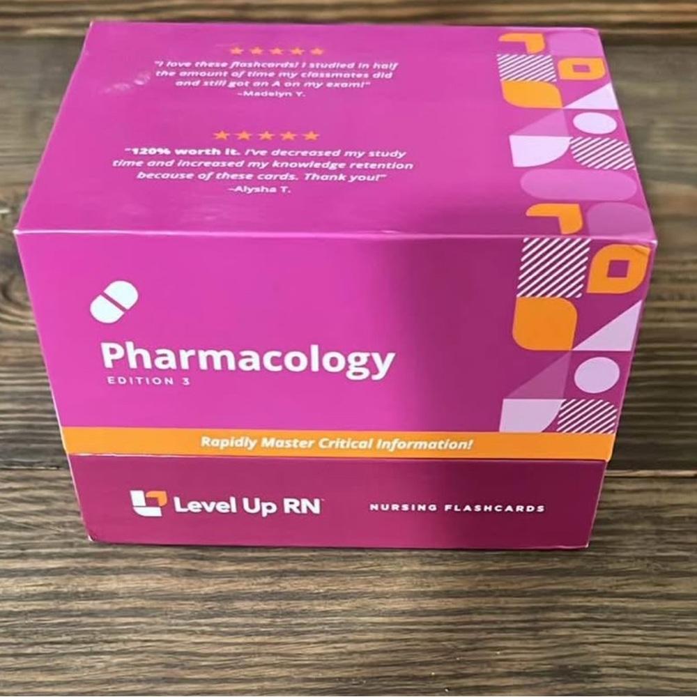 Level Up RN Nursing Flashcards Set